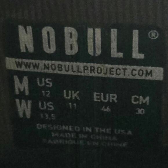 No Bull Women's or Men's Outwork High Top US W- 13.5 - US M-12 pre-loved - Picture 9 of 12